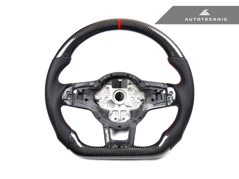 AutoTecknic Carbon Fiber Steering Wheel - VW Golf 7 GTI