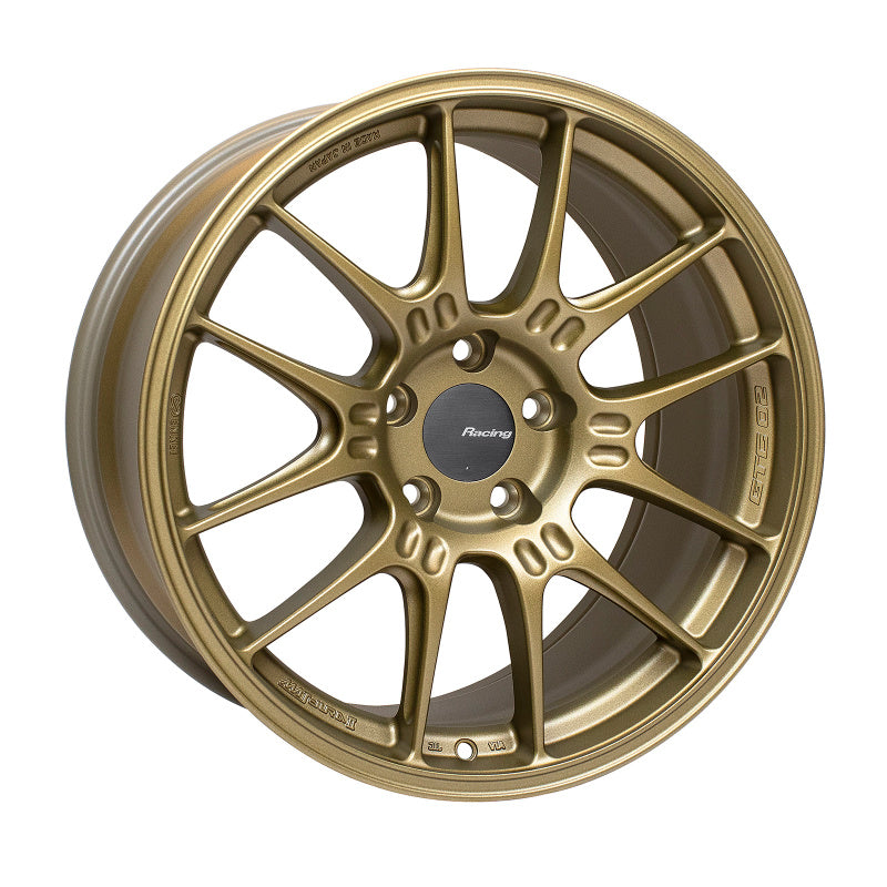 Enkei GTC02 18x9 5x112 25mm Offset 66.5mm Bore Titanium Gold Wheel-dsg-performance-canada