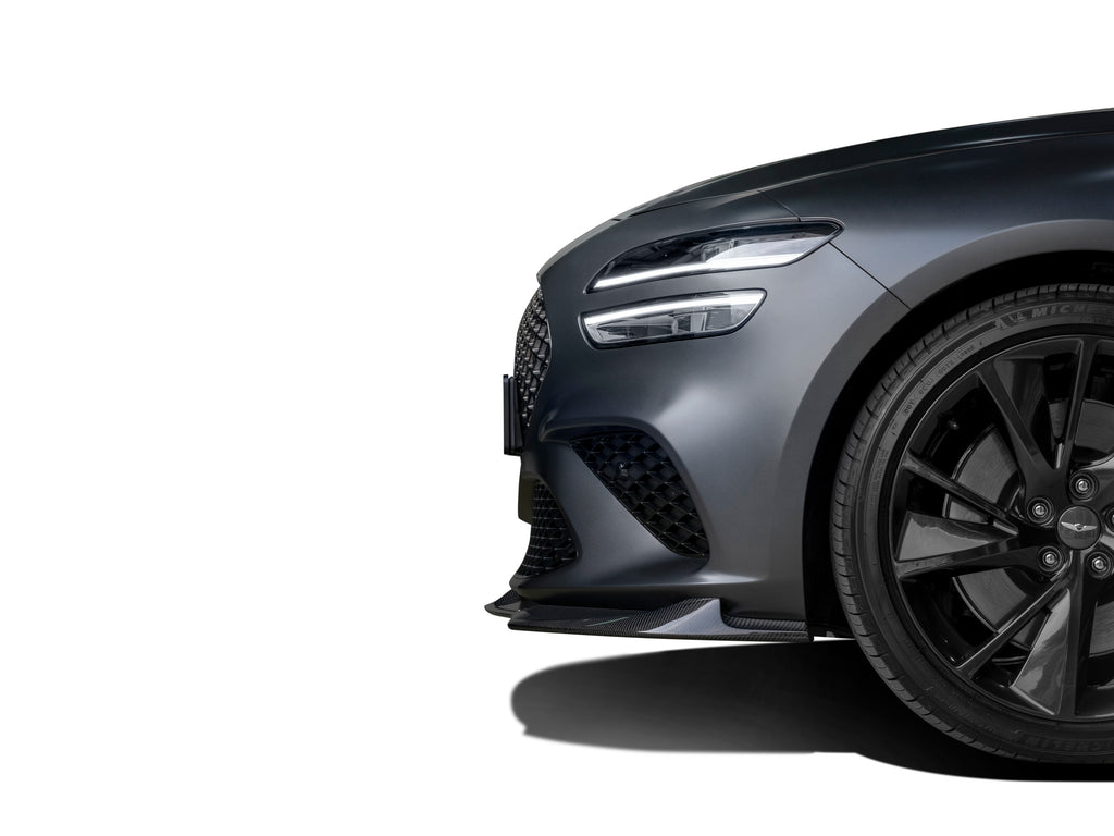 ADRO 2022+ Genesis G70 Facelift Carbon Fiber Front Lip-dsg-performance-canada