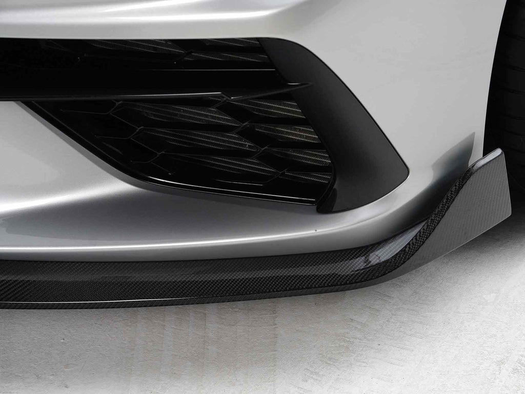 ADRO Corvette C8 Prepreg Carbon Fiber Front Lip-dsg-performance-canada
