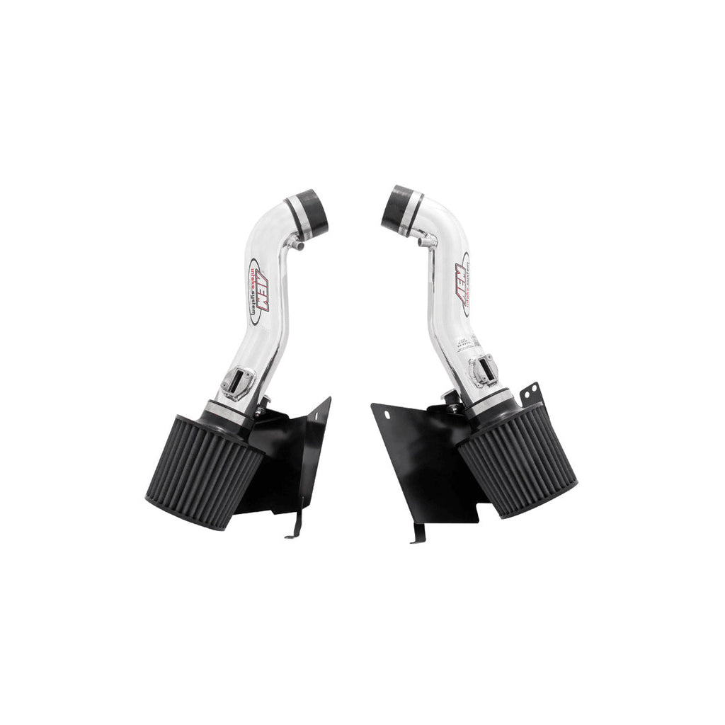 AEM 07 350z Polished Dual Inlet Cold Air Intakes w/ Heat Sheilds-dsg-performance-canada