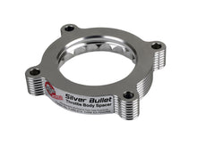 Load image into Gallery viewer, aFe 11-14 Ford Mustang/ 11-14 Ford F-150 V6 3.7L Silver Bullet Throttle Body Spacer - Silver-dsg-performance-canada