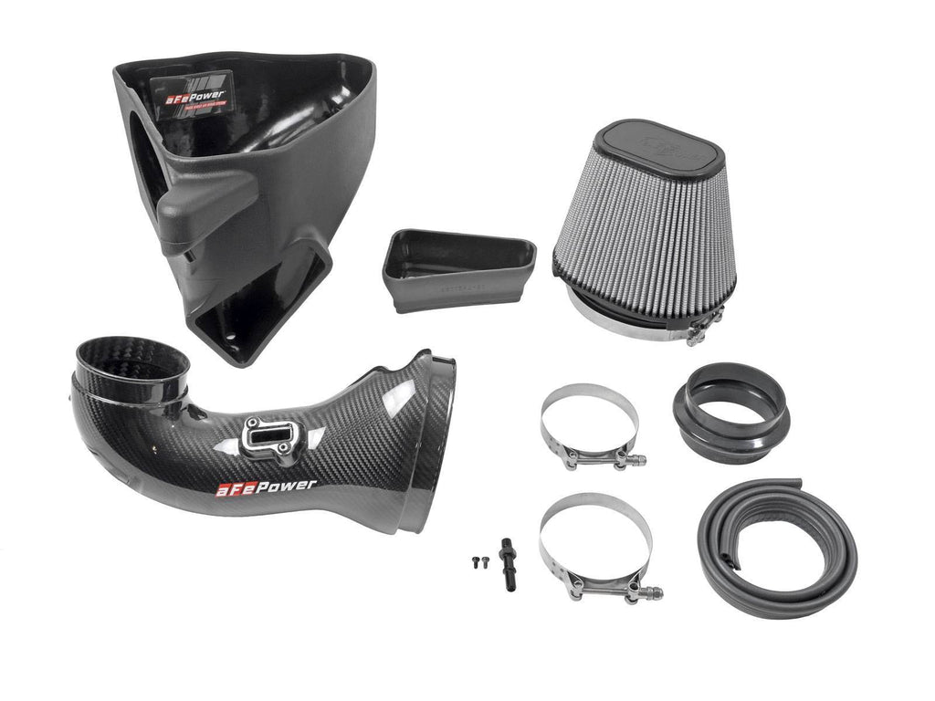 aFe 17-12 Chevrolet Camaro ZL1 (6.2L-V8) Track Series Carbon Fiber CAI System w/ Pro-DRY S Filters-dsg-performance-canada