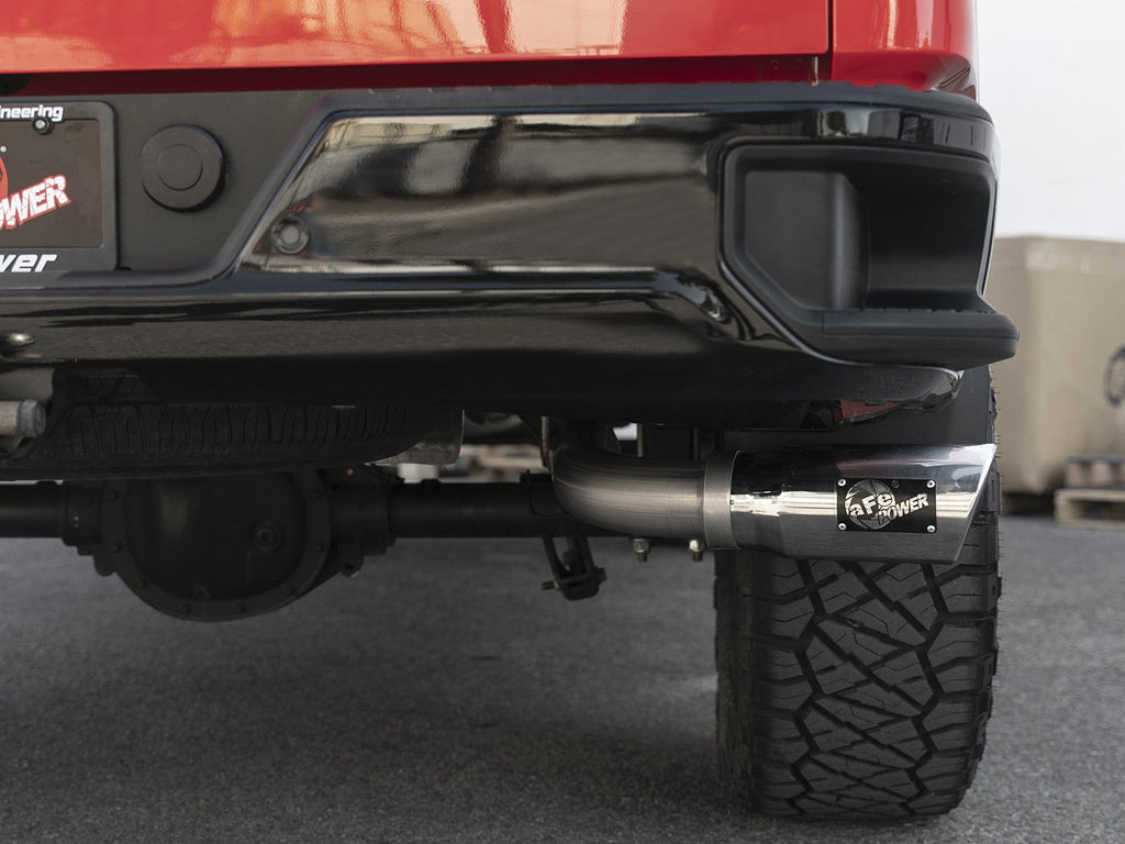afe Apollo GT Series 19-20 GM 1500 2.7L (t) 409 SS CB Exhaust System w/Polished Tip-dsg-performance-canada