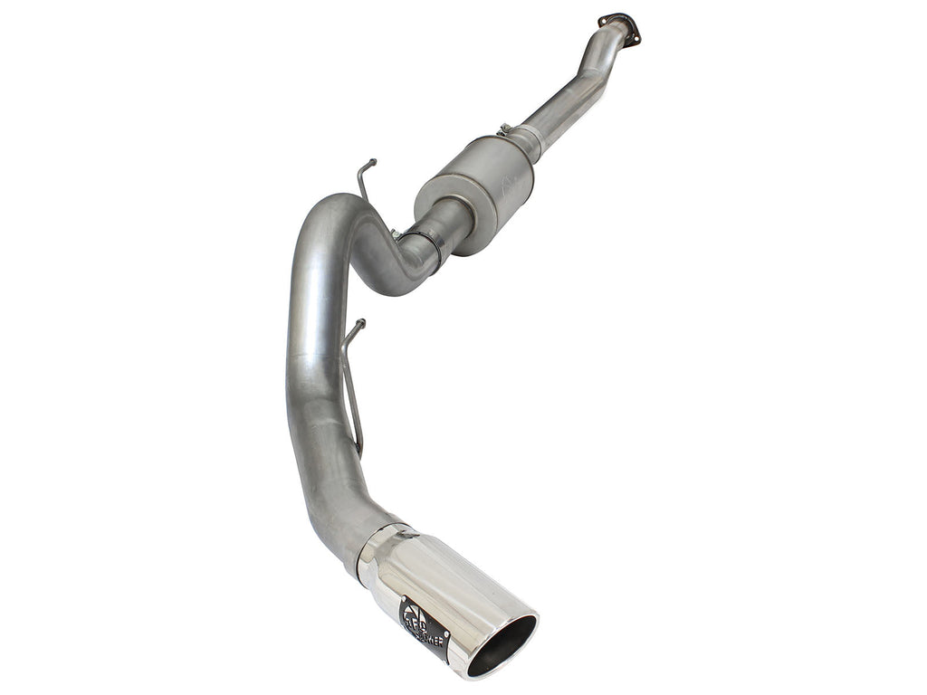 aFe Atlas Exhausts 4in Cat-Back Aluminized Steel Exhaust 2015 Ford F-150 V6 3.5L (tt) Polished Tip-dsg-performance-canada