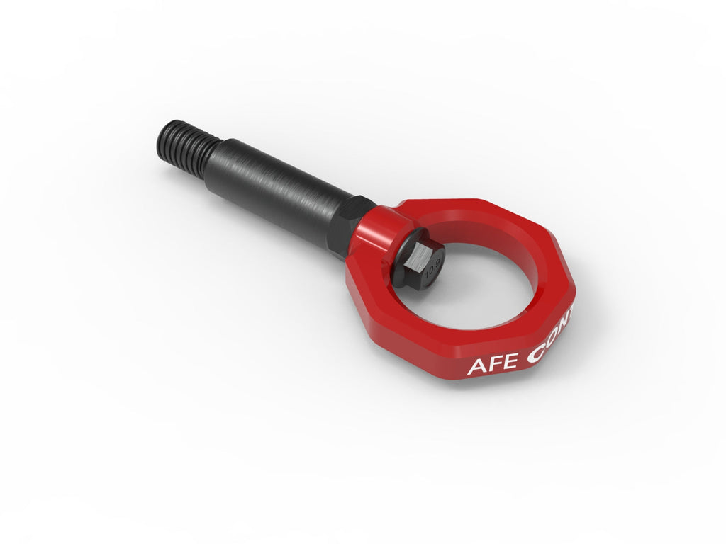 aFe Control Front Tow Hook Red 20-21 Toyota GR Supra (A90)-dsg-performance-canada
