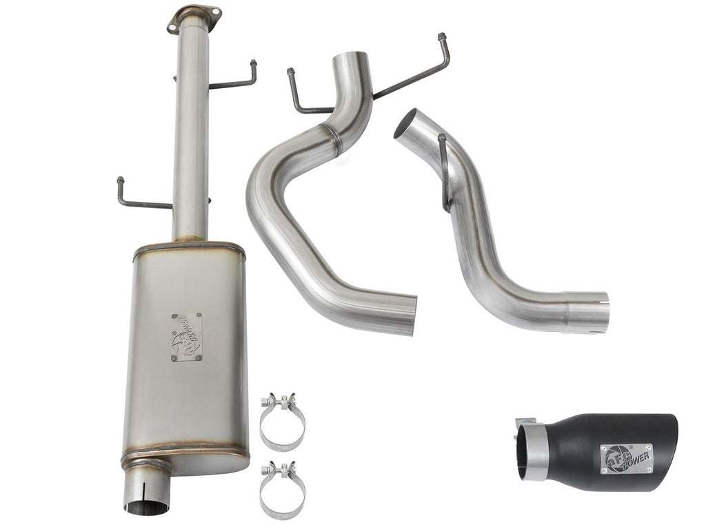 aFe MACH Force Xp 3in SS Cat-Back Single Side Exit Exhaust w/Black Tips 07-14 Toyota FJ Cruiser-dsg-performance-canada