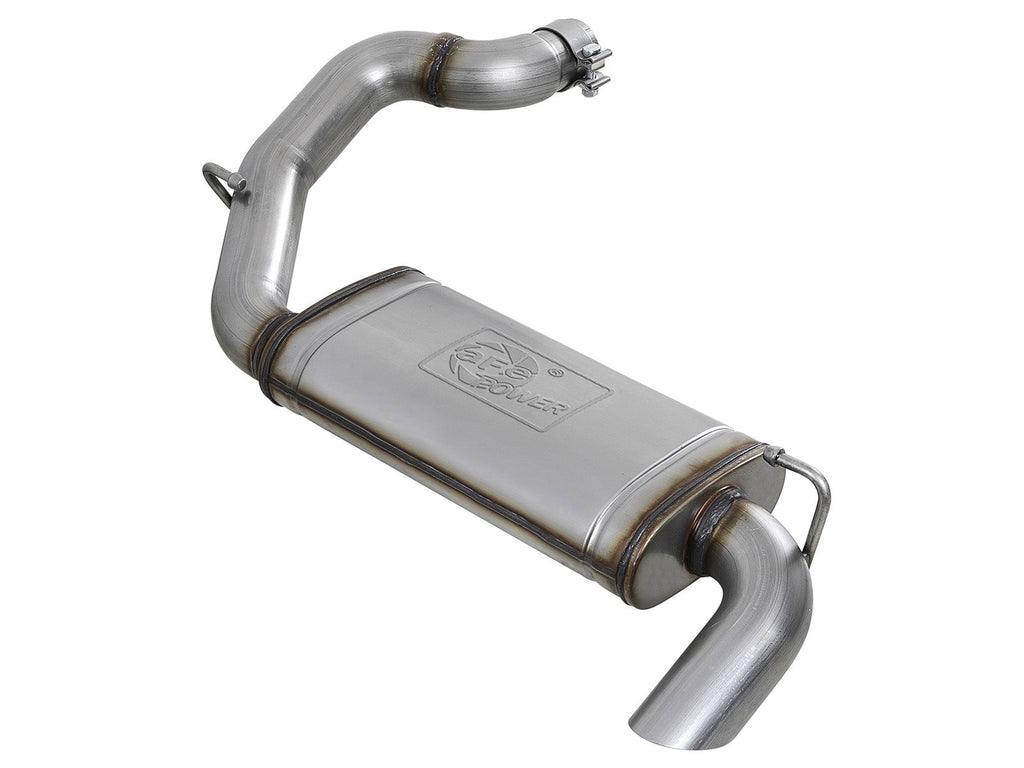 aFe MACH Force-Xp Hi-Tuck 3in 409 SS 18-20 Jeep Wrangler JL 2.0/3.6 Axle-Back Exhaust-dsg-performance-canada
