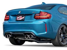 Load image into Gallery viewer, aFe MACHForce XP 3in - 2 1/2in Axle Back 304SS Exhaust w/ Carbon Fiber Tips 16-17 BMW M2 (f87)-dsg-performance-canada