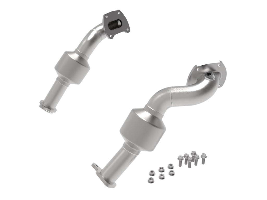 aFe Twisted Steel Down Pipe 409SS w/ Cat 16-17 Toyota Tacoma V6-3.5L-dsg-performance-canada