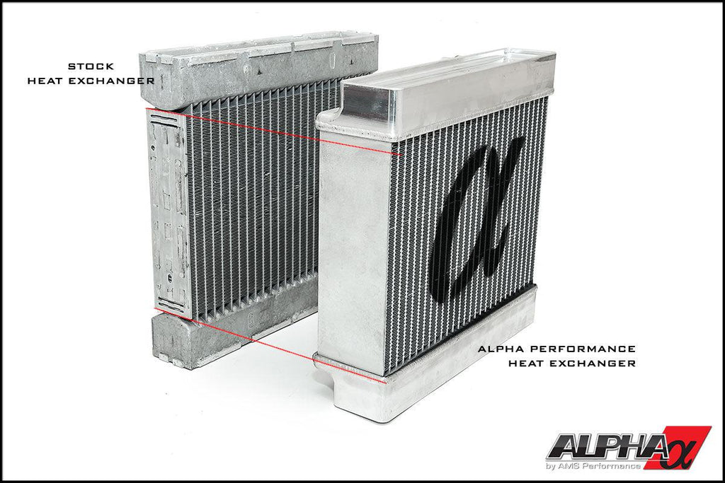 AMS Performance 14-18 Mercedes-Benz CLA 45 AMG 2.0T Alpha Auxiliary Heat Exchanger Upgrade-dsg-performance-canada