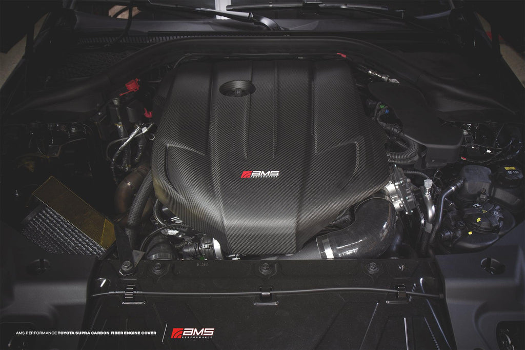 AMS Performance 2020+ Toyota GR Supra Carbon Fiber Engine Cover-dsg-performance-canada