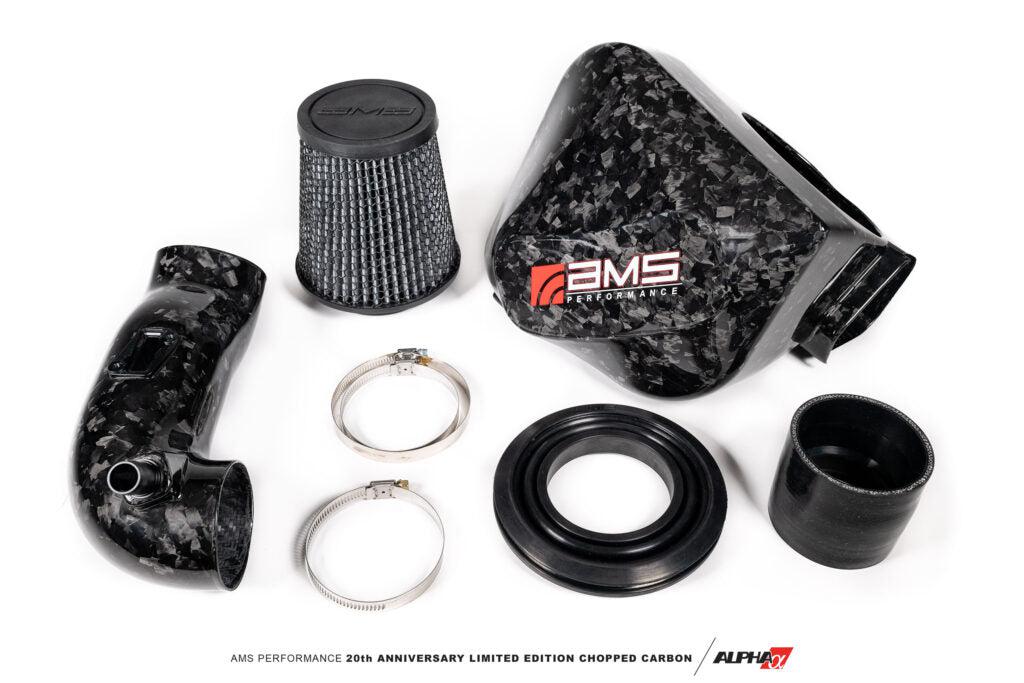 AMS Performance 2020+ Toyota Supra A90 Chopped CF Cold Air Intake System (Does Not Fit w/ Strut Bar)-dsg-performance-canada