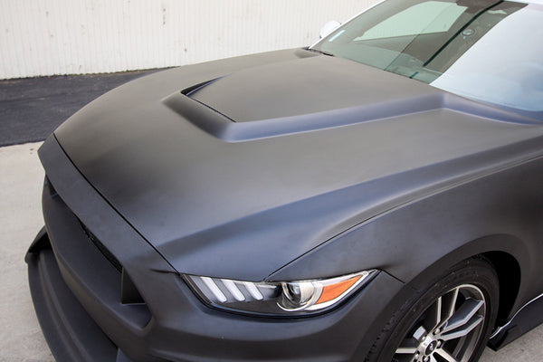 Anderson Composites 15-16 Ford Mustang Type-GR Fiberglass Hood-dsg-performance-canada