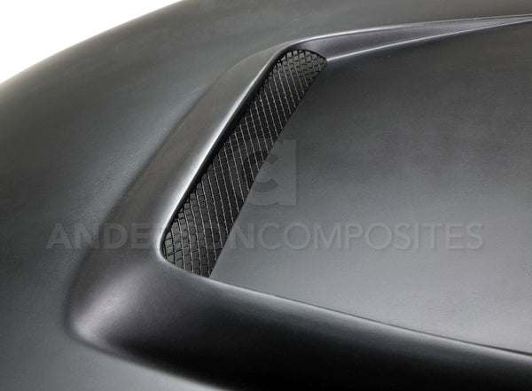 Anderson Composites 15-16 Ford Mustang Type-GR Fiberglass Hood-dsg-performance-canada