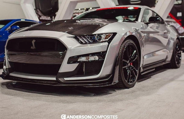 Anderson Composites 2020 Mustang Shelby GT500 Double Sided Carbon Fiber Hood-dsg-performance-canada