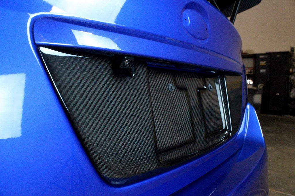 APR Performance Carbon Fiber License Plate Frame/WRX,STI Sedan for Subaru WRX/STI Sedan 2015-2021-dsg-performance-canada