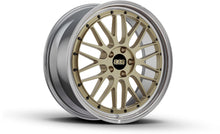 Load image into Gallery viewer, BBS LM 17x8.5 5x120 ET18 82mm PFS Required Gold Center Diamond Cut Lip Wheel-dsg-performance-canada