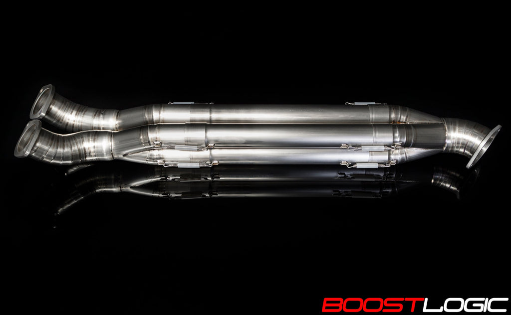 Boost Logic Formula Series Quadzilla Titanium Midpipe Nissan R35 GTR 09+-dsg-performance-canada