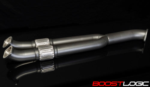 Boost Logic Midpipe (Y-Pipe) Nissan R35 GTR 09+ (Coated)-dsg-performance-canada