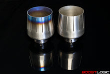 Load image into Gallery viewer, Boost Logic R35 F16 Titanium Exhaust Tip Set Nissan R35 GTR 09+-dsg-performance-canada