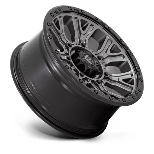 D825 Traction Wheel - 20x9 / 6x135 / +1mm Offset - Matte Gunmetal With Black Ring-dsg-performance-canada