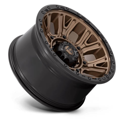 D826 Traction Wheel - 20x10 / 8x180 / -18mm Offset - Matte Bronze With Black Ring-dsg-performance-canada