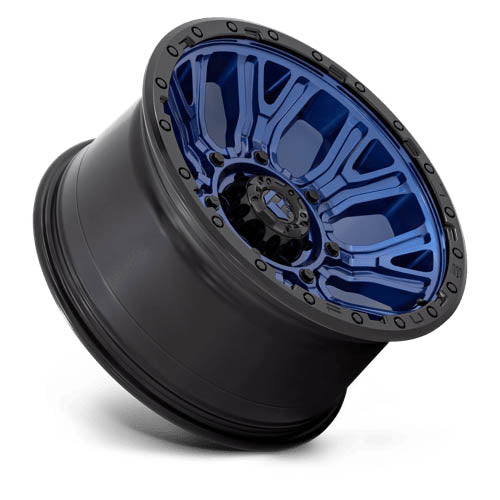 D827 Traction Wheel - 20x10 / 6x135 / -18mm Offset - Dark Blue With Black Ring-dsg-performance-canada