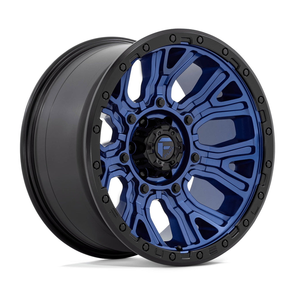D827 Traction Wheel - 20x10 / 6x135 / -18mm Offset - Dark Blue With Black Ring-dsg-performance-canada