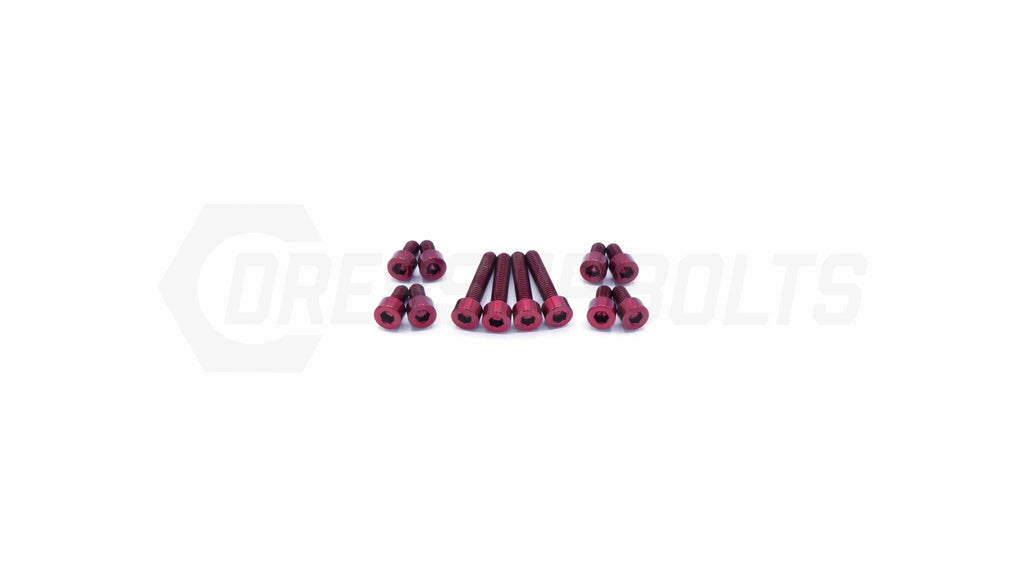 Dress Up Bolts Titanium Hardware Coil Pack Cover Kit - RB25 Engine-dsg-performance-canada