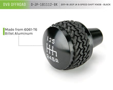 Load image into Gallery viewer, DV8 Offroad 2011-2018 Jeep JK 6-Speed Shift Knob Black-dsg-performance-canada