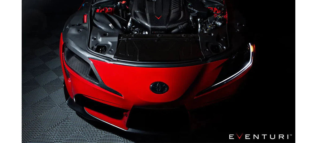 Eventuri Toyota A90 Supra Black Carbon Headlamp Duct-dsg-performance-canada