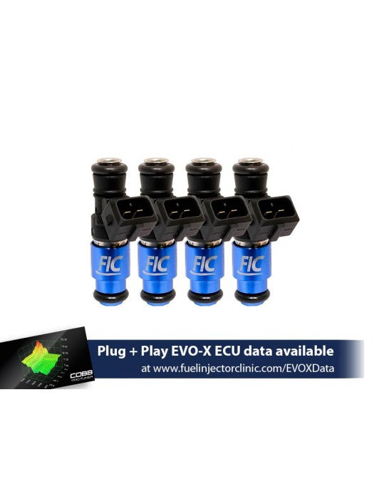 FIC 1650cc Mitsubishi Evo X Fuel Injector Clinic Injector Set (High-Z)-dsg-performance-canada