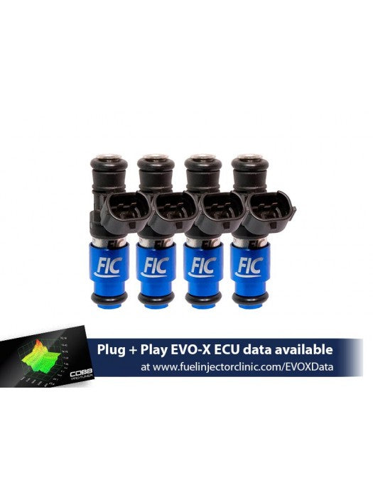 FIC 2150cc Mitsubishi Evo X Fuel Injector Clinic Injector Set (High-Z)-dsg-performance-canada