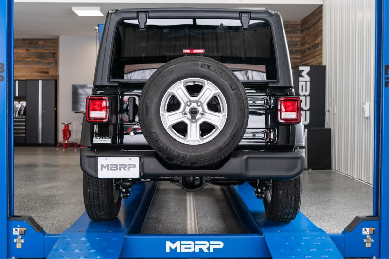 MBRP 18-20 Jeep Wrangler JL 2.5in Single Rear Exit Cat Back Exhaust - Aluminum-dsg-performance-canada